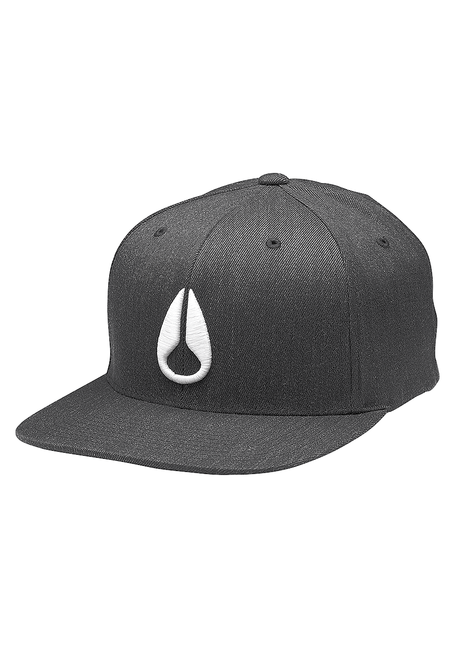 
Deep Down FF Athletic Fit Hat - Black Heather / White View 1