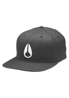 Deep Down FF Athletic Fit Hat - Black Heather / White