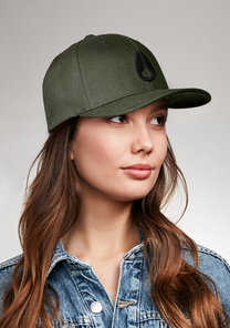 
Deep Down FF Athletic Fit Hat - Dark Olive View 7