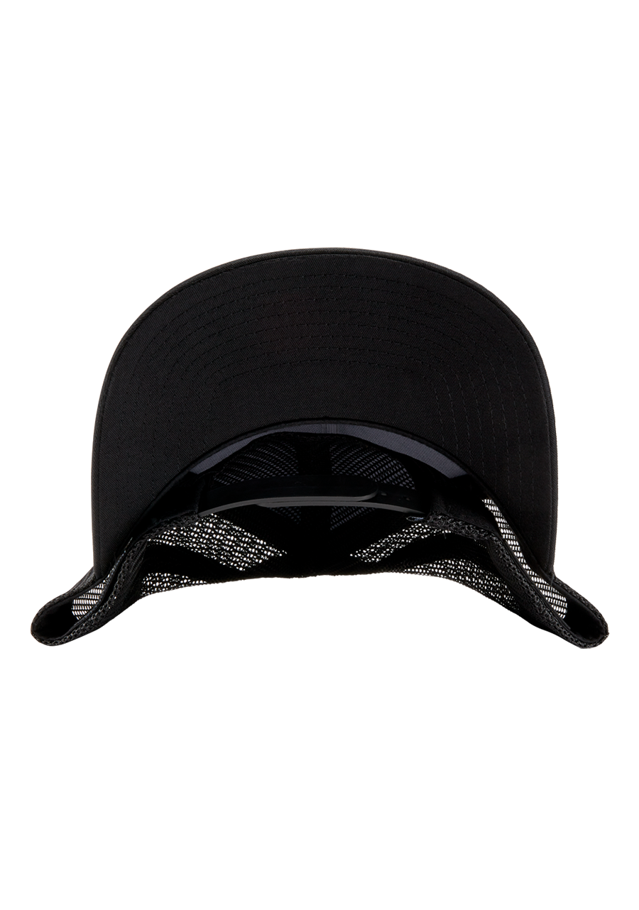 
Iconed Trucker Hat - Black / Black View 4