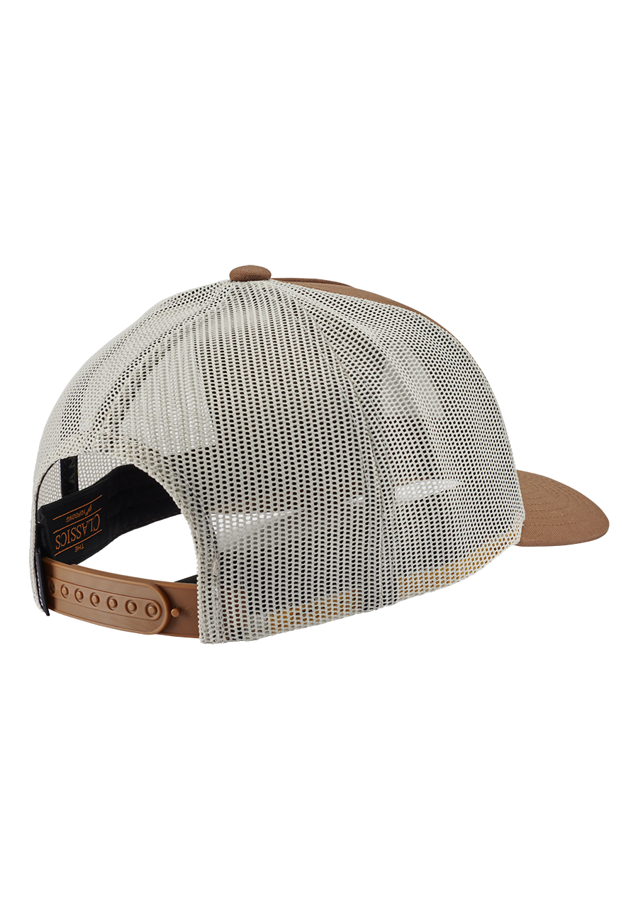 
Iconed Trucker Hat - Brown / Off White View 2