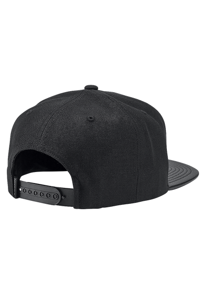 Exchange Snapback Hat - All Black / Black