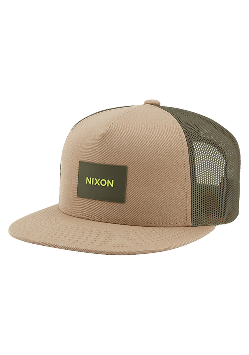 Team Trucker Hat - Khaki / Olive