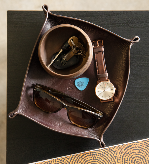 Nixon Valet Tray - Brown