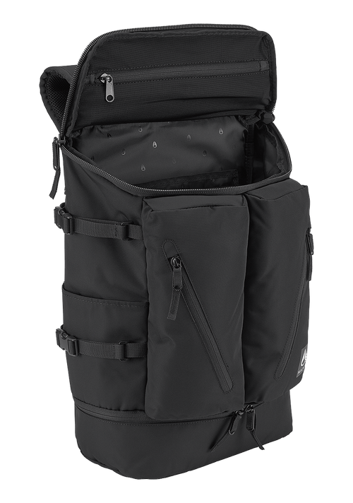 Scripps Backpack - All Black Nylon