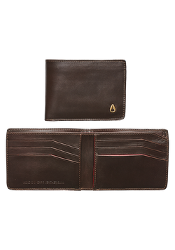 Cape Leather Slim Wallet - Brown