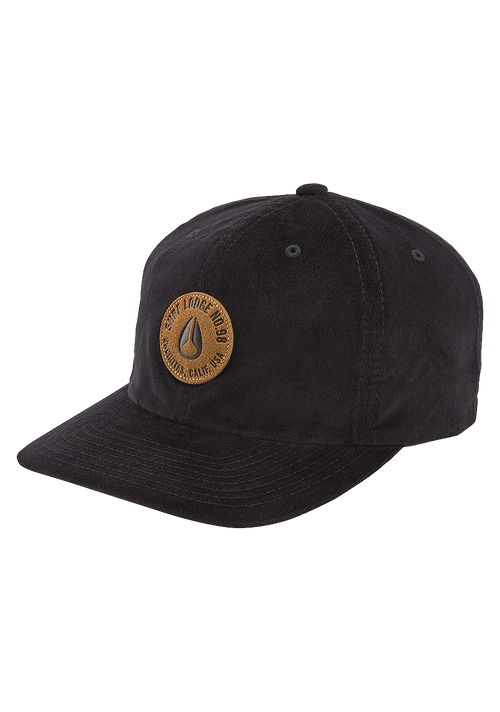 Seaside Corduroy Hat - Black