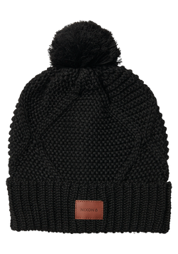 Julian Pom Beanie - Black