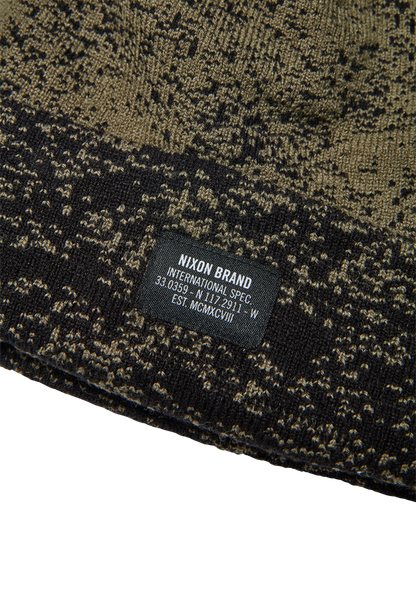 Drifter Beanie - Olive Dot Camo