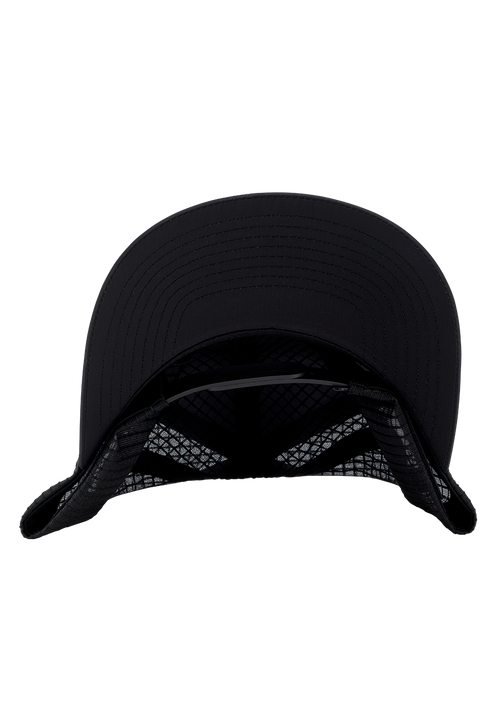 Frothy Snapback Hat - Black / White