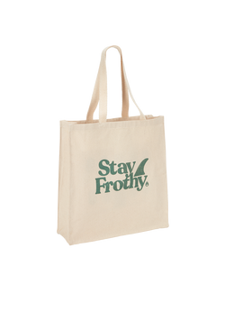 Goodie Bag Tote - Natural / Sage