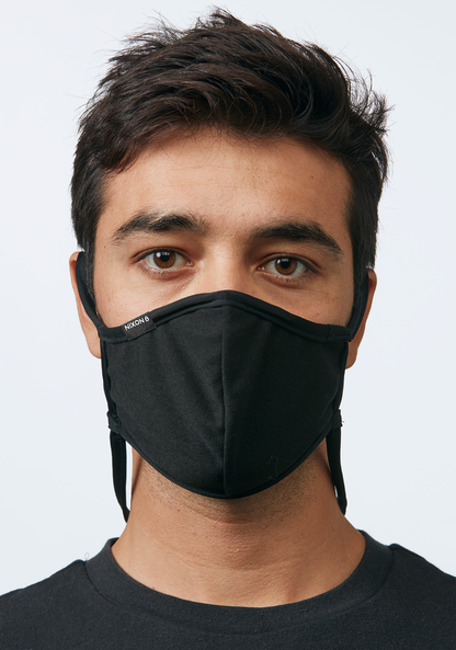 Flipside Face Mask - All Black