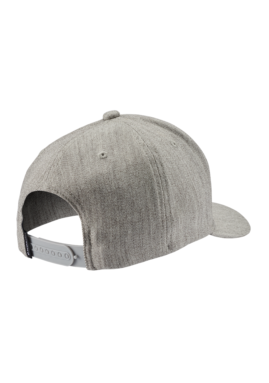
Deep Down Snapback - Heather Gray / White View 2