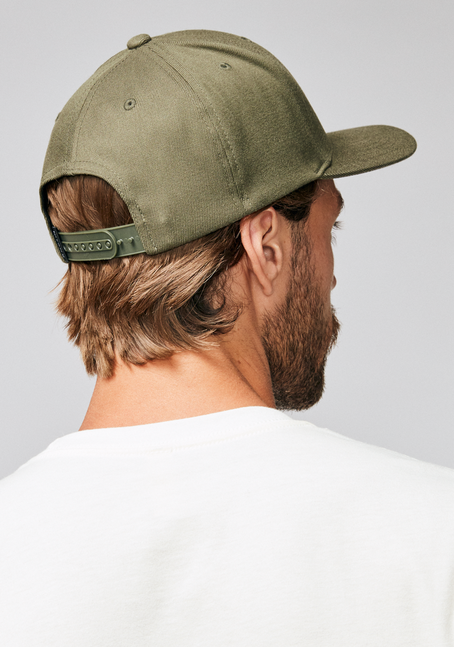 
Deep Down Snapback - Olive View 7