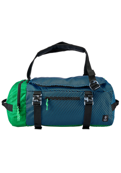 Grateful Dead Escape Duffel 45L - Black / Blue / Green