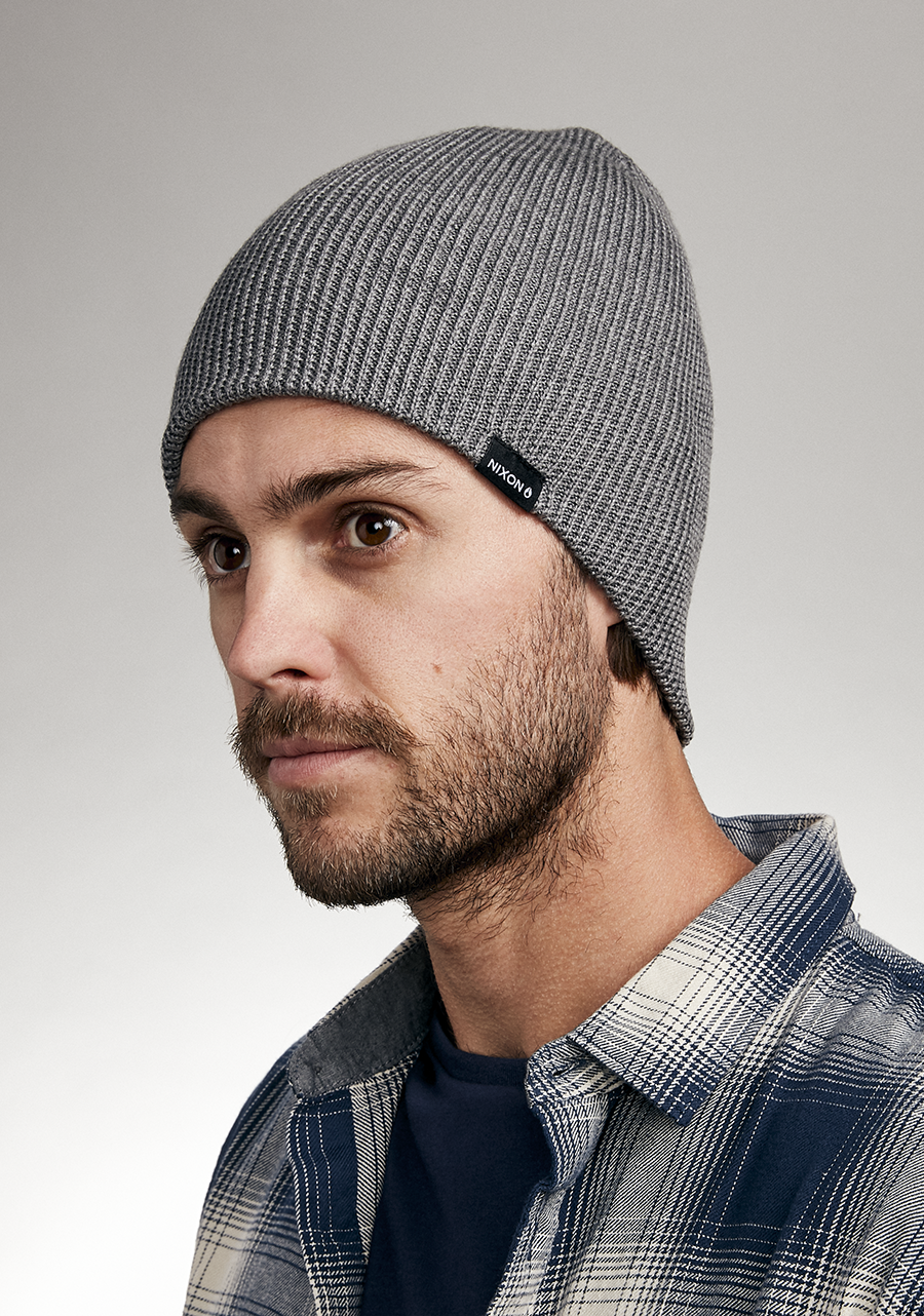 
Kingman Wool Beanie - Heather Gray View 3