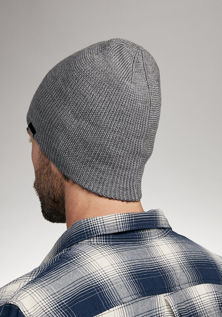 
Kingman Wool Beanie - Heather Gray View 4