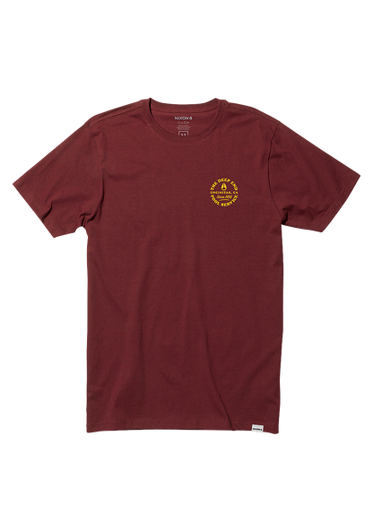 Pool Service T-Shirt - Burgundy