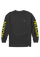 Sparrow Long Sleeve T-Shirt - Black / Yellow