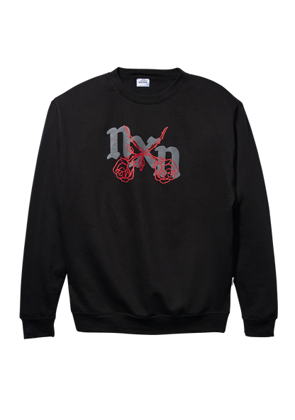 Rosas Crew - Black / Red